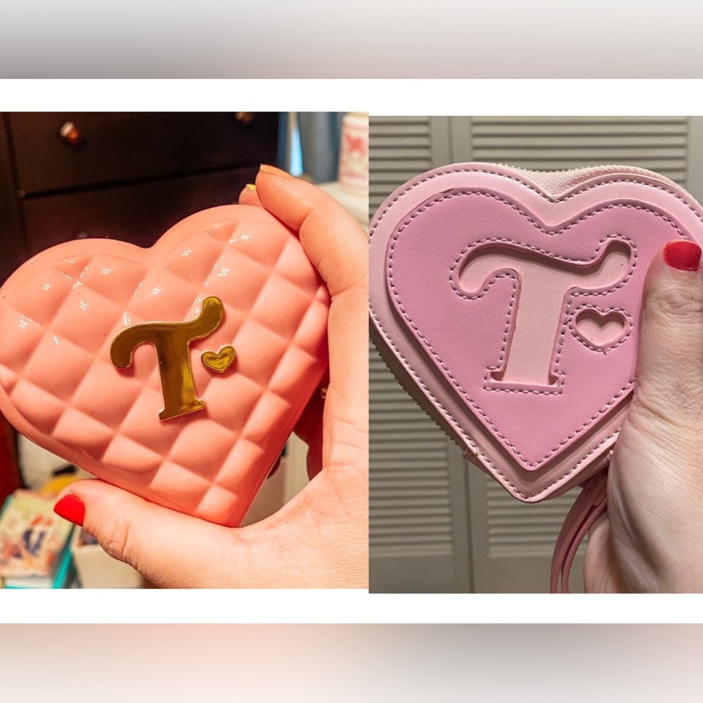 Trixie Cosmetics Wallet and compact mirror heart 💜